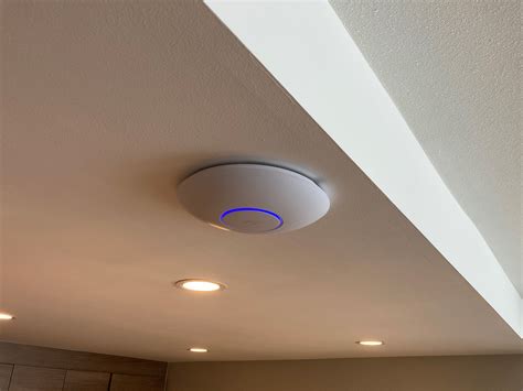 mounting unifi access point to ceiling